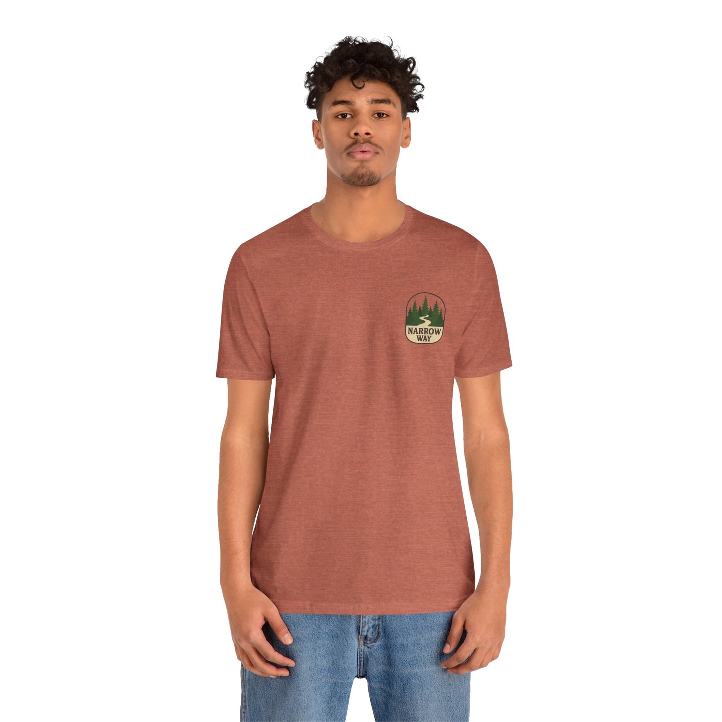 Nature-Inspired Unisex Tee, Eco-Friendly Graphic Shirt, Casual Outdoor Wear, Gift for Nature Lovers, Camping Outfit