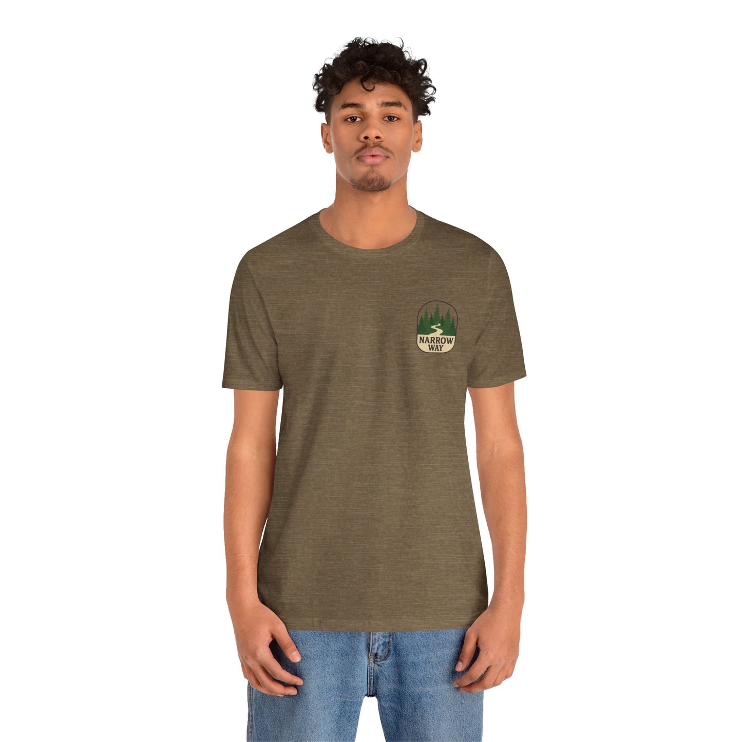 Nature-Inspired Unisex Tee, Eco-Friendly Graphic Shirt, Casual Outdoor Wear, Gift for Nature Lovers, Camping Outfit