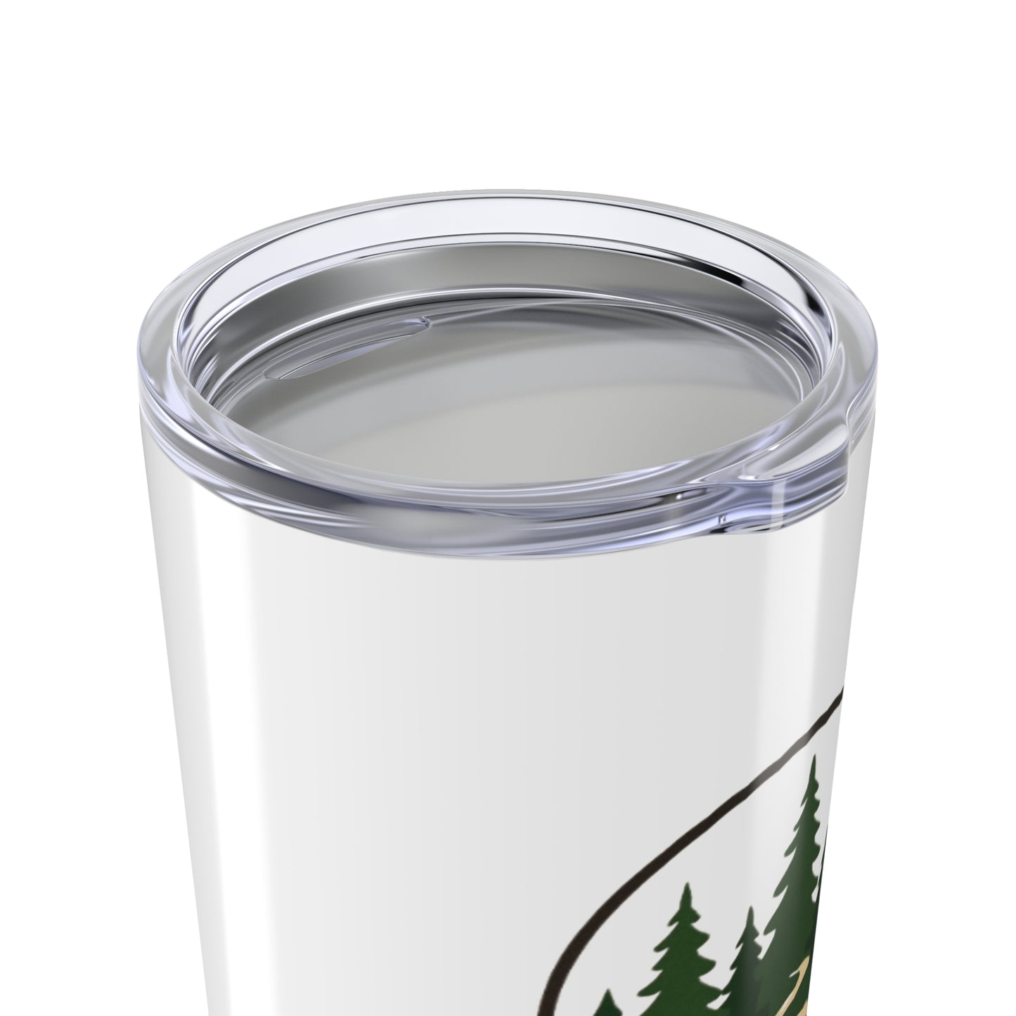 Nature-Inspired Tumbler, Eco-Friendly Travel Cup, Camping Gift, Forest Adventure Mug, Outdoor Lifestyle Drinkware