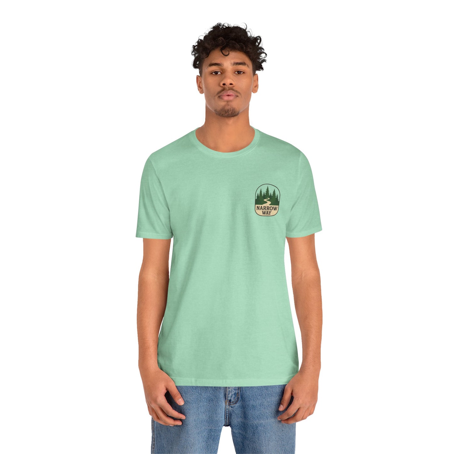Nature-Inspired Unisex Tee, Eco-Friendly Graphic Shirt, Casual Outdoor Wear, Gift for Nature Lovers, Camping Outfit