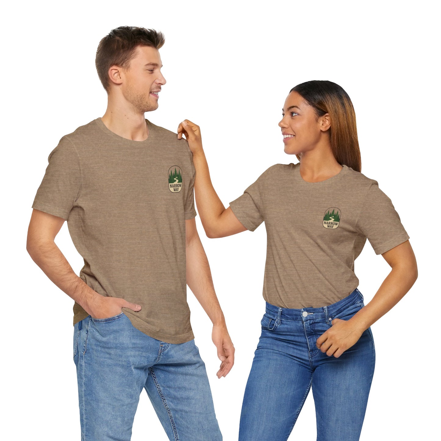 Fred Bear Quote Unisex Tee, Eco-Friendly Graphic Shirt, Casual Outdoor Wear, Gift for Nature Lovers, Camping Outfit