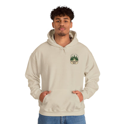 Public is my Private Unisex Hoodie, Perfect for Outdoor Adventures, Campfires, Hiking, Gifting, Forest Lovers