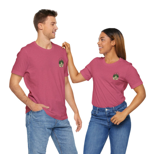 Public is My Private Unisex Tee, Eco-Friendly Graphic Shirt, Casual Outdoor Wear, Gift for Nature Lovers, Camping Outfit