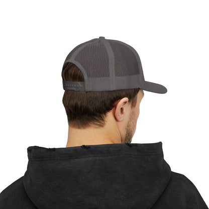 Mountain Vibes Snapback Trucker Cap - Perfect for Outdoor Adventures, Fishing Trips, Hiking, Camping, Stylish Summer Gear, Gift for [...]