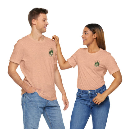 Fred Bear Quote Unisex Tee, Eco-Friendly Graphic Shirt, Casual Outdoor Wear, Gift for Nature Lovers, Camping Outfit