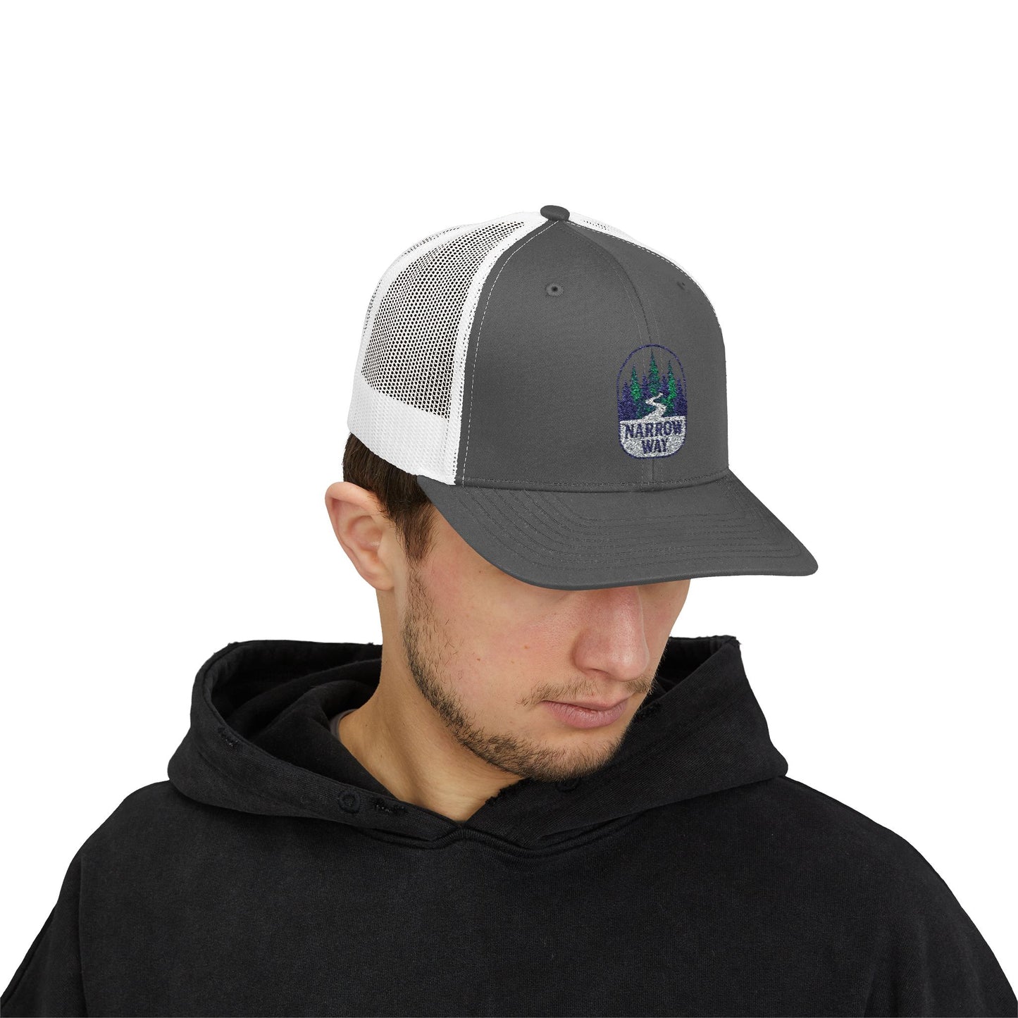 Mountain Vibes Snapback Trucker Cap - Perfect for Outdoor Adventures, Fishing Trips, Hiking, Camping, Stylish Summer Gear, Gift for [...]