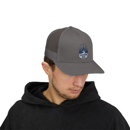 Mountain Vibes Snapback Trucker Cap - Perfect for Outdoor Adventures, Fishing Trips, Hiking, Camping, Stylish Summer Gear, Gift for [...]