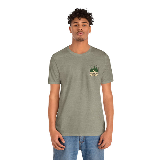 Nature-Inspired Unisex Tee, Eco-Friendly Graphic Shirt, Casual Outdoor Wear, Gift for Nature Lovers, Camping Outfit