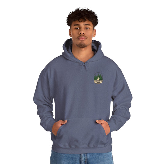 Cozy Nature-Inspired Unisex Hoodie, Perfect for Outdoor Adventures, Campfires, Hiking, Gifting, Forest Lovers