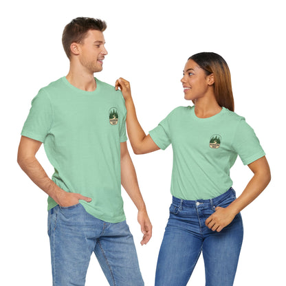 Public is My Private Unisex Tee, Eco-Friendly Graphic Shirt, Casual Outdoor Wear, Gift for Nature Lovers, Camping Outfit
