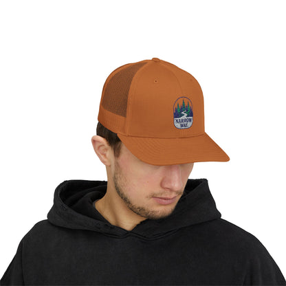 Mountain Vibes Snapback Trucker Cap - Perfect for Outdoor Adventures, Fishing Trips, Hiking, Camping, Stylish Summer Gear, Gift for [...]