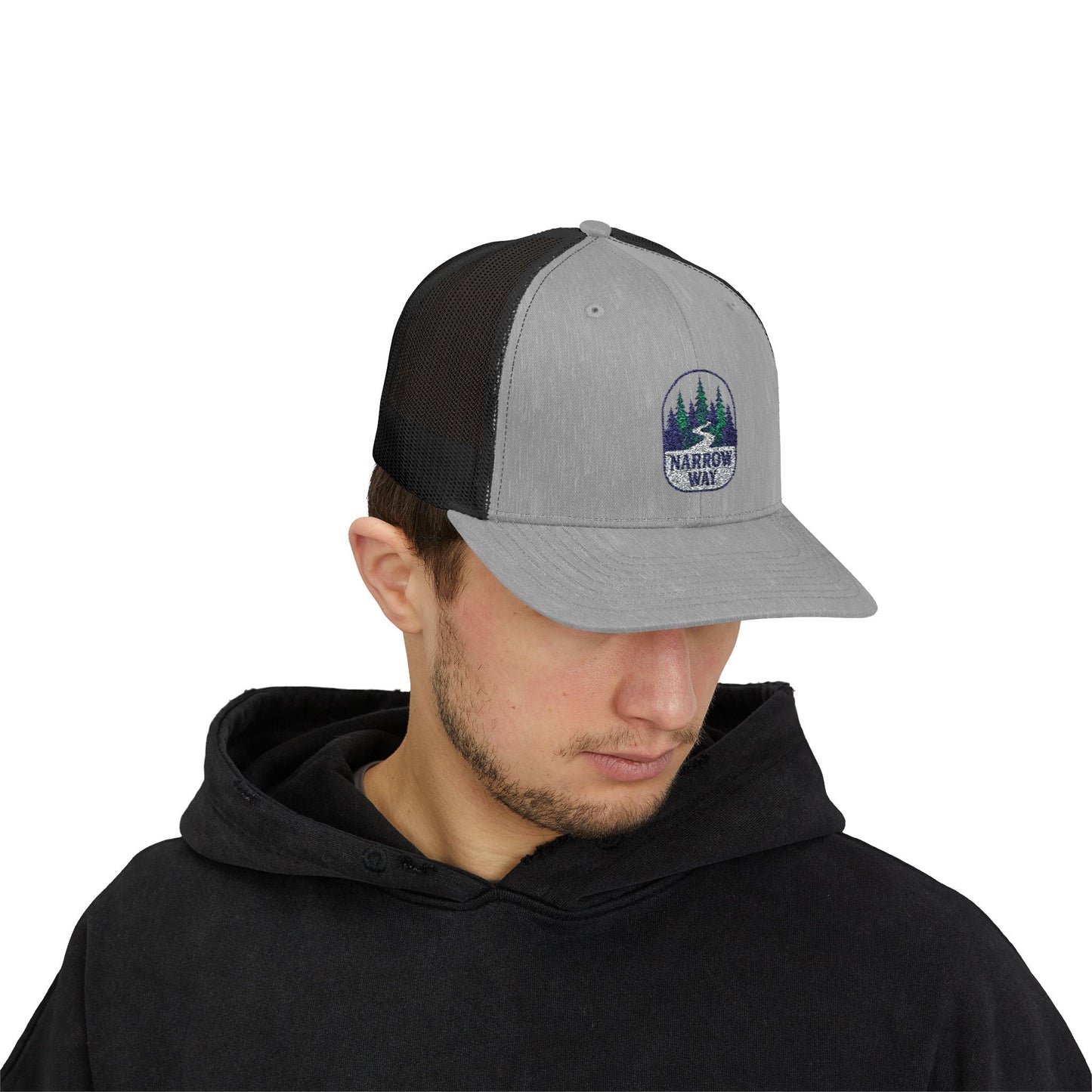 Mountain Vibes Snapback Trucker Cap - Perfect for Outdoor Adventures, Fishing Trips, Hiking, Camping, Stylish Summer Gear, Gift for [...]